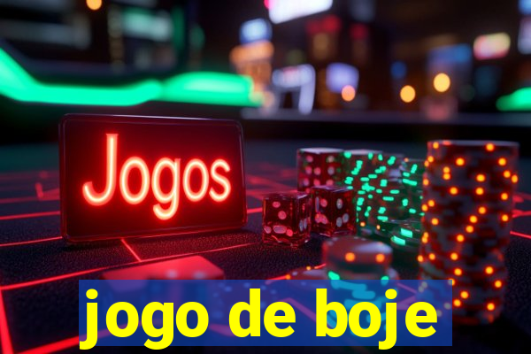 jogo de boje